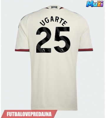 Lacne Muži Futbalové dres Manchester United Manuel Ugarte #25 2026-27 Krátky Rukáv - Tretina
